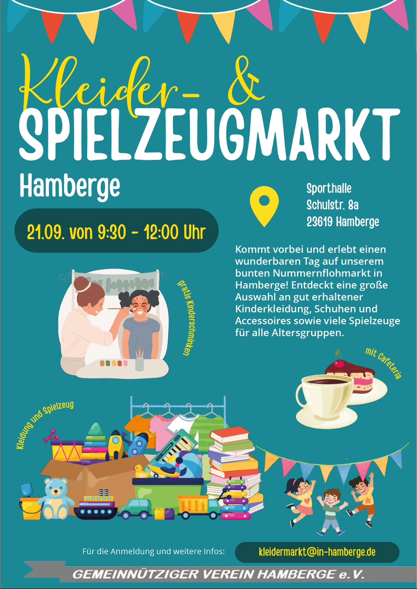 Kleider- und Spielzeugmarkt Hamberge